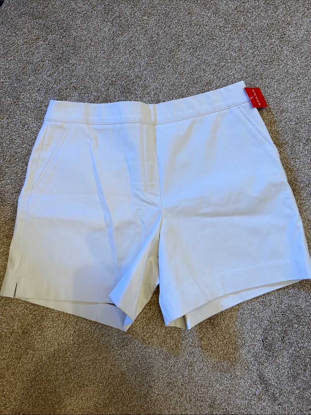 SPANX White Shorts Size L